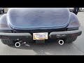 plymouth prowler exhaust sound with headers exhaust and cam