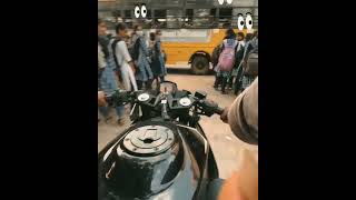 School girl reaction 👀 😱😱  ktm rc 200 🖤🖤 whatsapp status kerala bikers #shorts #publicreaction