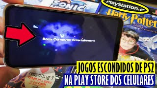 JOGOS ESCONDIDOS DE PS2 NA PLAY STORE dos celulares Android