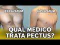 Pectus Excavatum e Carinatum: Qual especialista procurar?