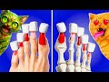 WHAT HAPPENED TO THE CAT?☠️🫵 Fun and Meowsome Life Hacks and Gadgets