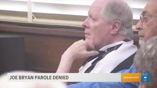 Parole denied again for Joe Bryan, convicted of killing his wife in 1985