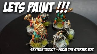 Let's Paint!!! - Skytear Taulot from the starter box.