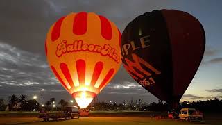 Ballooning over Melbourne with Chris \u0026 Doogs - west to east in record time.