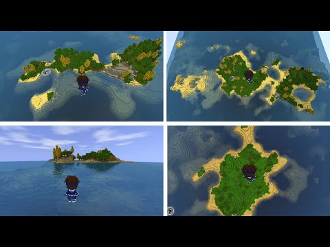 Las 4 mejores semillas isleñas en Mini World Creata Nueva actualización n.° 2