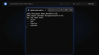 Voice Authentication for Shared Devices — Speaker-aware custom wake words running locally on Windows