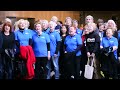 smithsonian encore chorale performs holiday pop up concert