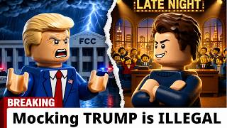 Trump Called Seth Meyers ILLEGAL — Meyers Just Proved Him Right | LEGO Animation"