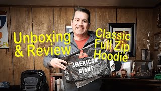 American Giant Unboxing / Review of Men's Classic Full Zip Hoodie