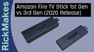 Amazon Fire TV Stick 1st Gen  vs 3rd Gen (2020 Release)