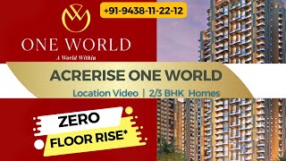 Acrerise One World Location Video | Top Property in Bhubaneswar | 2 \u0026 3 BHK Homes