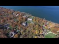 stony brook harbor long island ny drone footage full flight