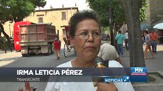 PEATONES Y AUTOMOVILISTAS PADECEN OBRAS DE PASEO ALCALDE