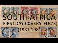 Philately | First Day Covers (FDC's) | South Africa | (1937 -1981)|Vintage | Hobbies