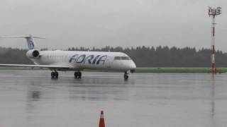 Adria Airways - landing and take off procedure