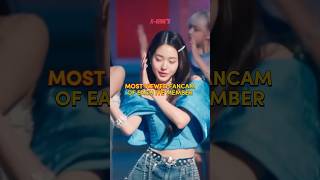 Most viewed FanCam of each IVE member #kpop #ive #leeseo #liz #wonyoung #yujin #rei #gaeul #izone