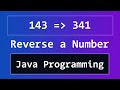 Java Program to Reverse a Number