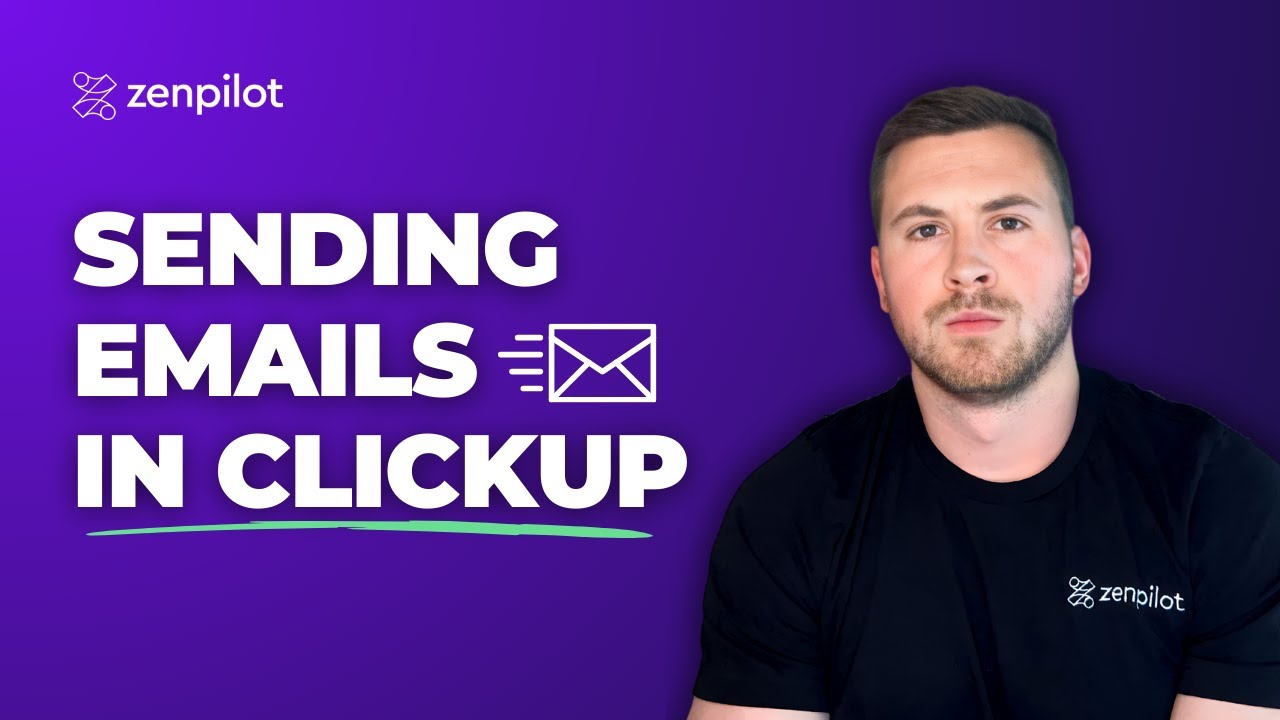 How To Send Emails From Clickup Youtube