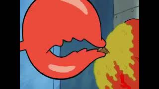 Mr. Krabs pulls out Spongebob's Splinter (Reversed)