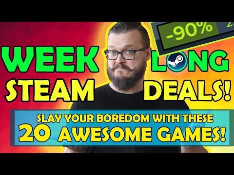 Steam Weeklong Deals! 20 Games to SLAY your Boredom for Good!