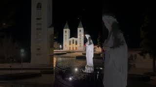 Winter Night in Medjugorje  #medjugorje #vlog #apparitions