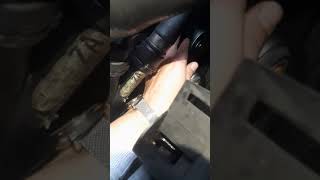 2005 BMW X3 E 83 serpentine belt removal