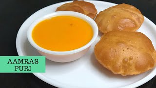 Aamras Puri | Gujarati Aamras | Summer Recipes