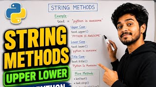 Python String Methods in Telugu |Python Day 6