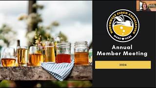 2024 Annual Member Meeting -NW Cider Association