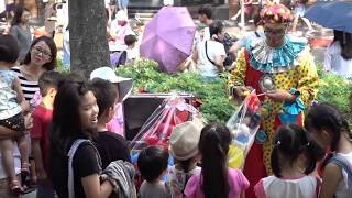 台中勤美 誠品綠園道 街頭藝人汽球表演