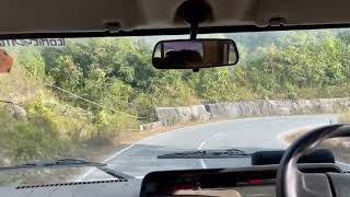 Wonderful highway road from Yingkiong to Pasighat | A very pleasurable ride