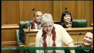 Valedictory - Luamanuvao Winnie Laban - 12th October, 2010 - Part 1