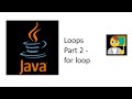 Java - for loop