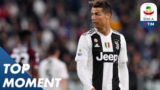 Ronaldo powered home a header to deny Torino win! | Juventus 1-1 Torino | Top Moment | Serie A