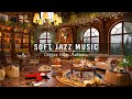 Relaxing Jazz Music & Cozy Coffee Shop Ambience ☕ Soft Jazz Instrumental Music for Work,Study,Unwind