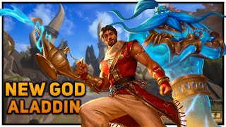 ALADDIN IS THE BEST DESIGNED GOD IN SMITE SO FAR!