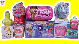 Hairdorables PETS DOLLS LOL Surprise Under Wraps Num NOMS Smooshy Mushy MOJ Mini BOOS TOYS