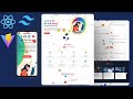 React and Tailwind : Build a Modern & Responsive Portfolio Website - Interactive Particle Background