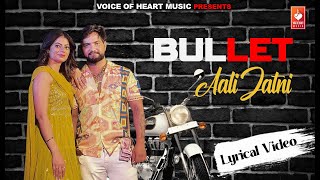 Bullet Aali Jatni - Rahul Puthi  ( Lyrical ) | Latest Haryanvi Dj Songs 2023 | Biru Kataria , fiza