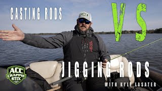 Casting Rods Vs Jigging Rods for Crappie