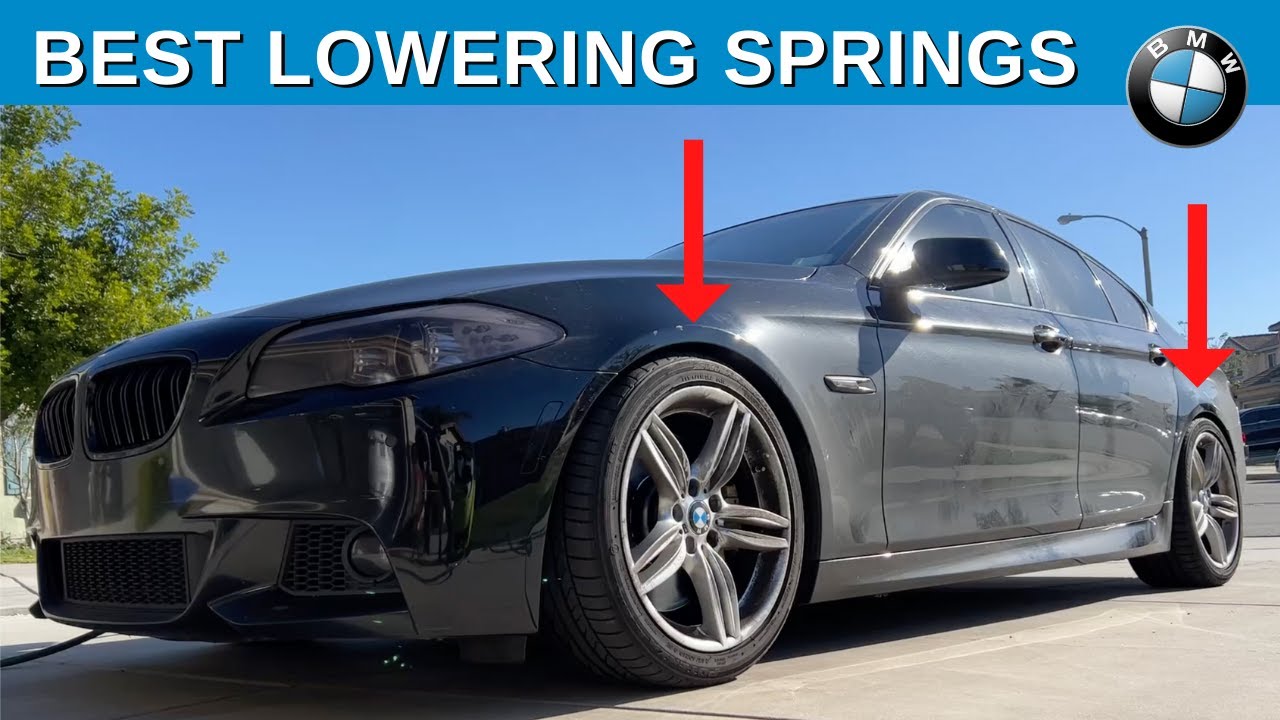 How To Install Lowering Springs / Coilovers On BMW F10 | H&R VTF ...