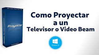 Como Proyectar a un Televisor