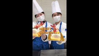 【目白短大】製菓学科のクリスマスケーキ　#shorts