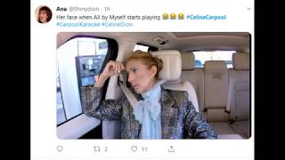 Celine Dion • Carpool Karaoke • Reactions