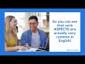 what is a verb aspect in grammar