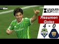 Seattle Sounders vs Pumas 3-0 Resumen Y Goles | PLAY OFFS - LEAGUES CUP  2024