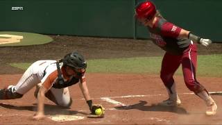 Craziest Softball Play at the Plate Ever!