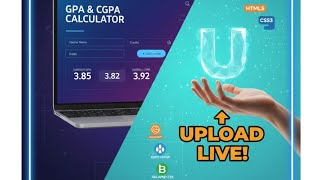 PU GPA & CGPA Calculator | HTML CSS JavaScript Project | Bootstrap 5 + Tailwind