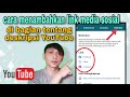 CARA MENAMBAHKAN LINK MEDIA SOSIAL DI BAGIAN TENTANG DESKRIPSI YOUTUBE