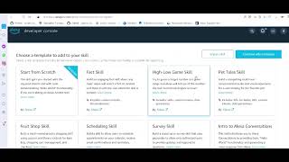 Build an alexa skill without coding